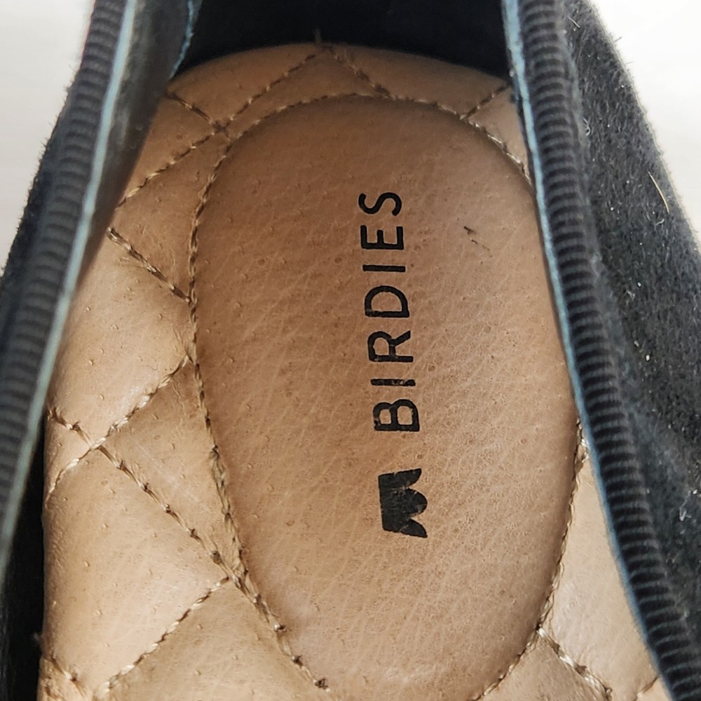 Birdies The Blackbird Suede Pointed Toe Loafer Flat Shoes Women's Size 8.5 - Picture 7 of 8
